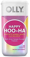 OLLY Happy Hoo-Ha Capsules, Probiotic for Women, Case Pack