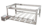 Brazilian High Rotisserie BBQ Grill  Still 6 Skewers Giragril Inox