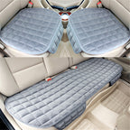 1pc Or 2pcs Or 3pcs Plush Plaid Thicken Warm Car Seat Cushion Pad Car Seat Protector Car Front Rear Seat Covers For Car SUV Truck Car Accessories