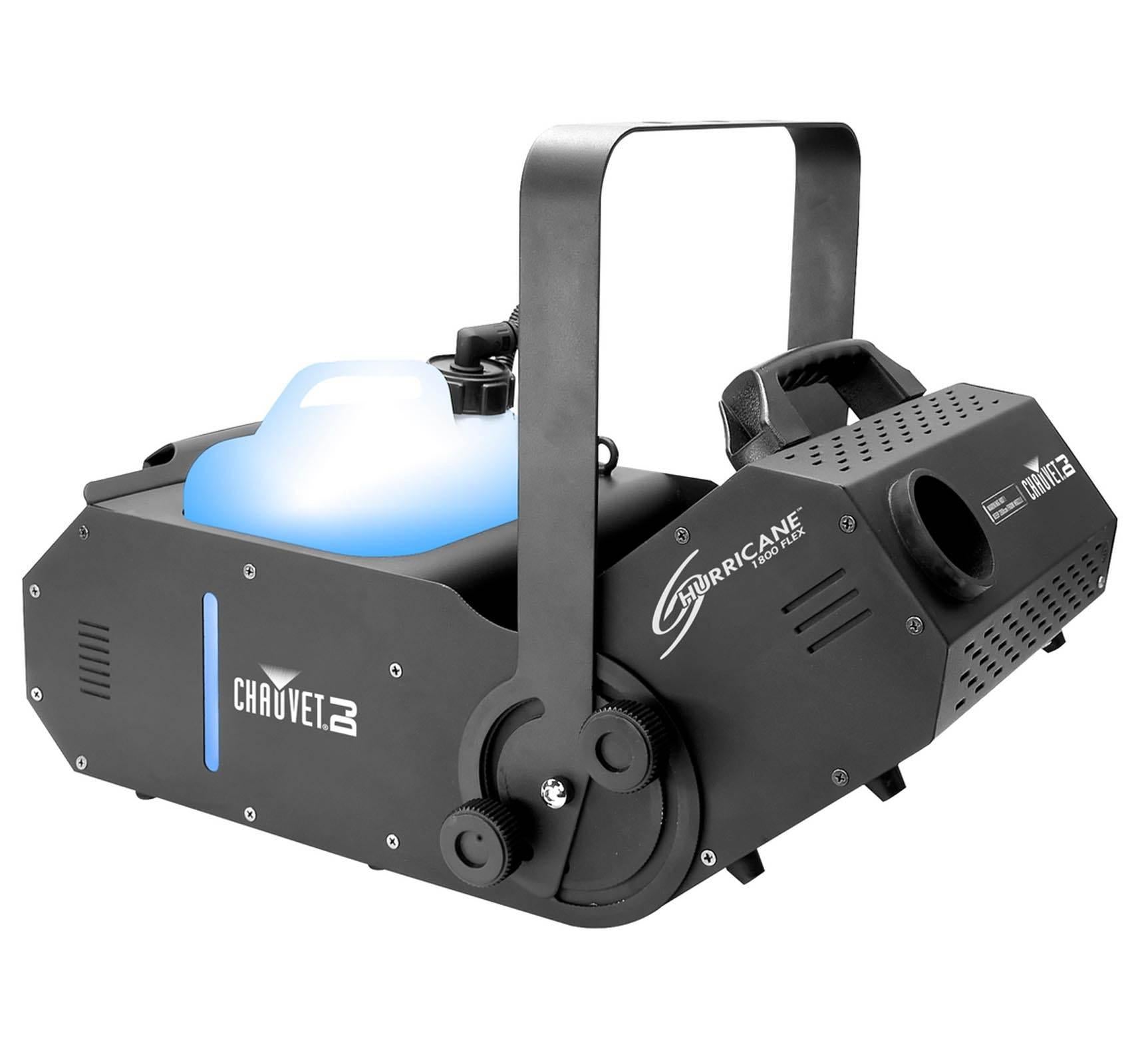 Chauvet DJ Smoke Pro Machine w/Timer Remote(2 Pack) & Smoke Fluid (2 Pack)