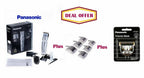 Panasonic Pro Geniune1511s Hair Clipper Plus attachment Combs Plus Geniune Blade