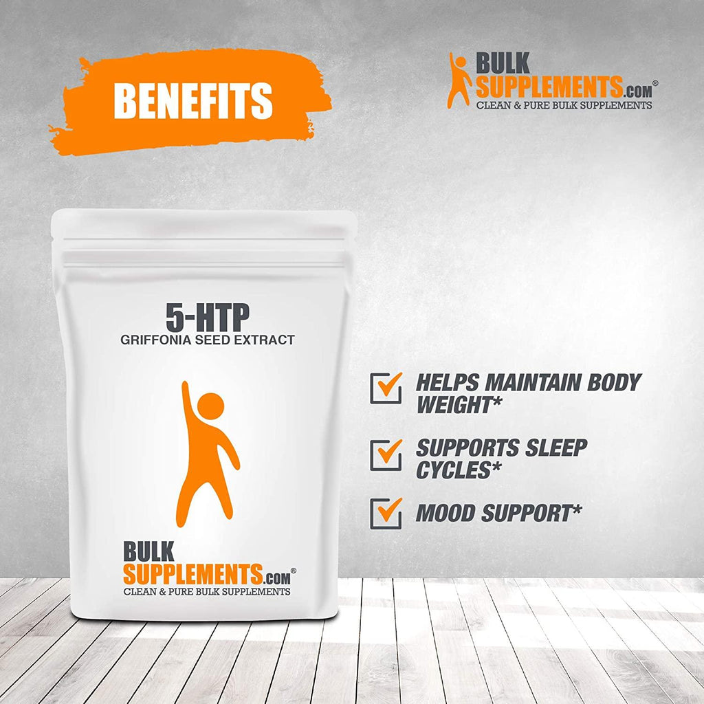 BulkSupplements.com 5-HTP (Griffonia Seed Extract) (5 Kilograms - 11 lbs)