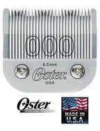 OSTER 76 Classic Hair Stylist Barber CLIPPER KIT #000,#1 Detachable Blade SET