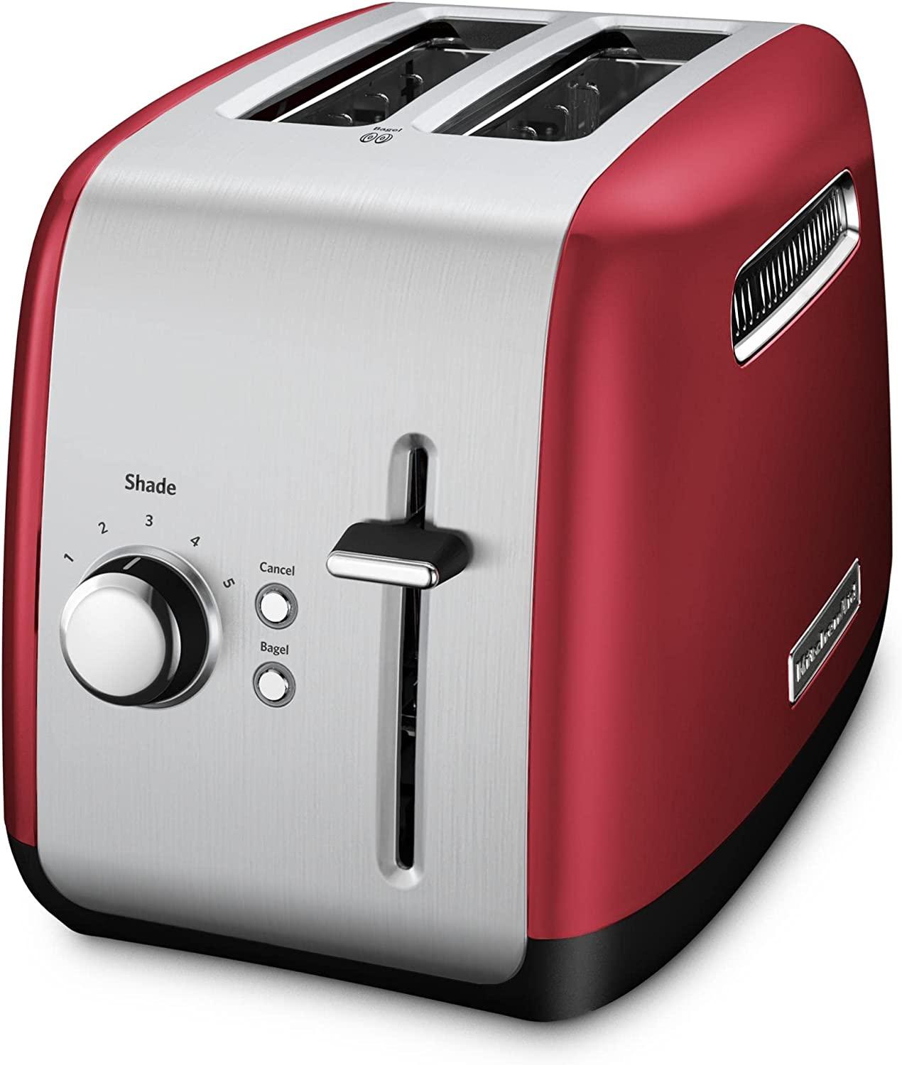 KitchenAid KMT2115ER Toaster with Manual High-Lift Lever, Empire Red