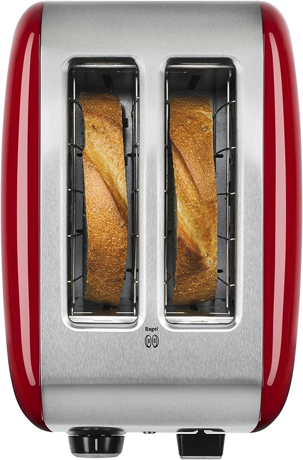 KitchenAid KMT2115ER Toaster with Manual High-Lift Lever, Empire Red