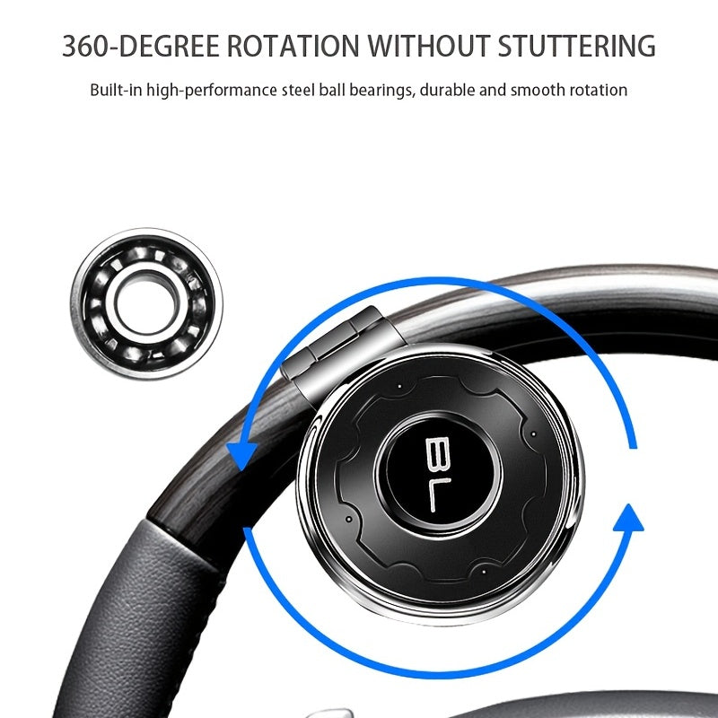 Upgrade Your Driving Experience With A Carbon Fiber Steering Wheel Knob!