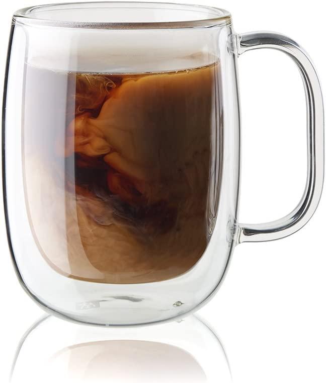 Zwilling 39500-101 Coffee Mug Set, 4-pc, Clear