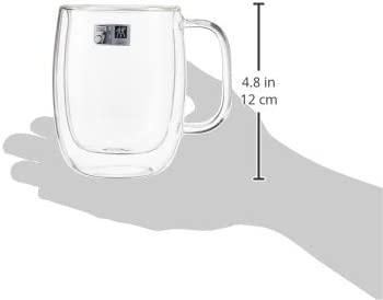 Zwilling 39500-101 Coffee Mug Set, 4-pc, Clear