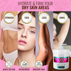 Advanced Clinicals Bulgarian Rose Rescue Cream, Anti-Aging Face &amp; Body Moisturizer for Dry Skin, 16 Oz