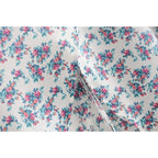 vintage floral print midi dress