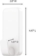 Command 10 Lb XL Heavyweight Wall Hook, White, Damage Free Decorating, 2 Command Hooks