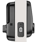 Assure Smart Lock Black Suede Wi-Fi Single Cylinder Deadbolt with Touchscreen Keypad