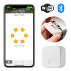 Assure Smart Lock Black Suede Wi-Fi Single Cylinder Deadbolt with Touchscreen Keypad