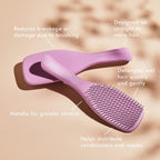 Tangle Teezer The Ultimate Detangling Brush, Dry and Wet Hair Brush Detangler for All Hair Types, Rosebud