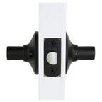 Freedom Matte Black Hall and Closet Door Lever (4-Pack)