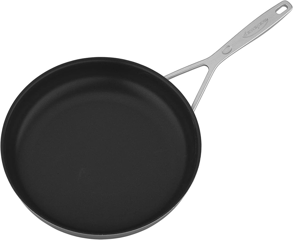Demeyere Industry 5-Ply 11-inch Stainless Steel Traditional Nonstick Fry Pan
