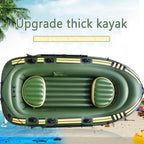Famure Inflatable Boat Set|Inflatable Boat Rubber Kayak Canoe Fishing for Adults