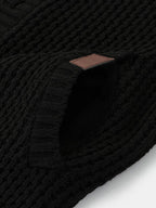 mens single breasted high neck cable knit warm casual cardigans