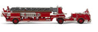 American LaFrance San Francisco Fire Truck 4 ALF 900 Series 1/64 Diecast Car Model by Code 3