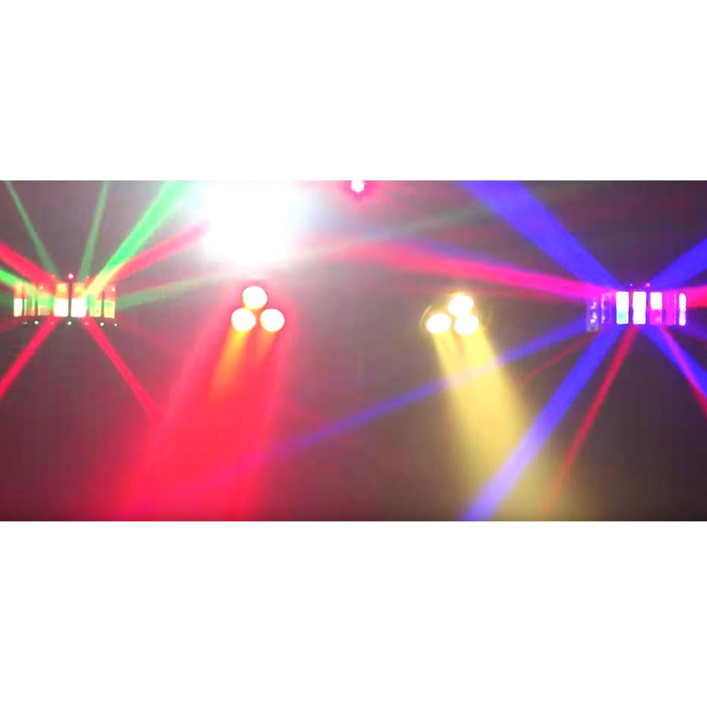 Chauvet DJ GigBar Move 5-in-1 Ultimate Effect Light System with Hurricane 700 Fog Machine Package