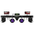 2x Chauvet DJ GigBar Move 5-in-1 Ultimate Effect Light Systems with DMX Controller & Fog Machine Package