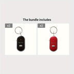 Never Lose Your Keys Again: 1pc Key Anti-Loss Device With Wireless Whistle &amp; Audio Induction Finder