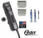Oster Pro Turbo 111 Hair Stylist Barber Clipper Kit # 1&000 Detachable Blade Set