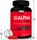 Force Factor Test X180 Alpha Max 180ct 2-Pack, 360 Count