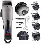 Machine Of Cut Hair Kit Professional Trimmer With LCD Rechargeable Of Ion