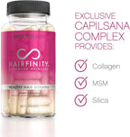 Hairfinity Hair Vitamins - Scientifically Formulated with Biotin, Amino Acids, and a Vitamin Supplement That Helps Support Hair Growth - Vegan - 720 Veggie Capsules (12 Month Supply)