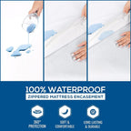 Utopia Bedding Zippered Mattress Encasement Queen - Waterproof and Bed Bug Proof Mattress Protector - Absorbent, Six-Sided Mattress Cover