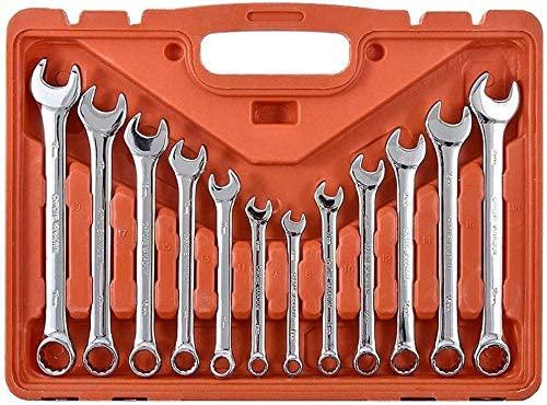 ZSEFV 61 pcs/Set Socket Wrench Set Spanner Car Machine Repair Service Tools Kit with Heavy Duty Ratchet Hardware Tool Kits Hand Tools
