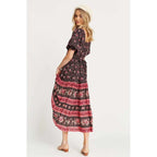 floral sundress maxi dress