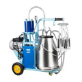 Enshey MilMachine - Electric MilMachine Milker for Farm Cows Bucket 110V 6.6Gal 304  Steel Bucket ( from USA)