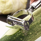 1pc  Steel Potato Cucumber Carrot Grater  Kitchen Items  Kitchen Gadgets And Accessories Fruit Peeler Peeler