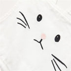 cat embroidery overall skirt