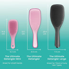 TANGLE TEEZER The Wet Detangler Hairbrush, Raspberry Rouge