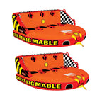 SPORTSSTUFF Great Big Mable Quadruple Rider Inflatable Towable Tube (2 Pack)