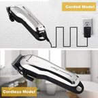 BESTBOMG Y5 Machine Of Cut Hair Professional Battery Rechargeable 6 Combs Guide