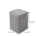180-liter Houndstooth Bag Clothes LarCapacity Household Quilt Bag Moving Bag PacMoisture-proof Bag For PacClothes