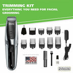 Wahl Vacuum Beard Trimmer Hair Clipper Electric Shaver Battery Shaving Machine