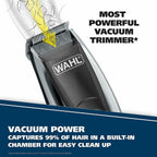 Wahl Vacuum Beard Trimmer Hair Clipper Electric Shaver Battery Shaving Machine
