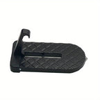 Universal Car Door Step: Foldable Roof Rack, Glass Breaker &amp; Safety Hammer For Easy Roof Access - Fits Most Cars, SUVs &amp; Trucks