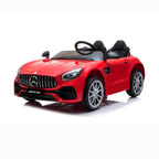 kids Ride On Toys 12 Volt Car, URHOMEPRO Electric Power Wheels Car, Ride On Cars for 3-6 Years Toddlers, Ride On Truck Car w/ Remote Control, 3 Speeds, Spring Suspension, LED Light, Red, W5704