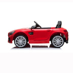 kids Ride On Toys 12 Volt Car, URHOMEPRO Electric Power Wheels Car, Ride On Cars for 3-6 Years Toddlers, Ride On Truck Car w/ Remote Control, 3 Speeds, Spring Suspension, LED Light, Red, W5704