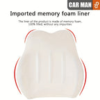 Car Headrest Lumbar Pillow High Rebound  Memory Foam Car Neck Pillow Waist Support High End Car Seat Pillow