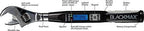CPS BLACKMAX BTLDTW Adjustable Electronic Torque Wrench