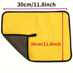 Super-Absorbent Double-Sided Car Wash Towels - -Drying And Ready To Use!