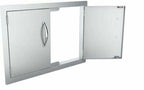 30" Double Access Doors Flush Mount