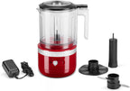 KitchenAid Cordless 5 Cup Food Chopper - KFCB519, Empire Red